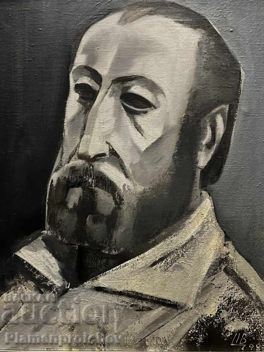 Auction SELF-PORTRAIT UNIQUE PAINTING TSVETKO TSVETKOV OIL CANVAS Auction SELF-PORTRAIT UNIQUE PAINTING TSVETKO TSVETKOV OIL CANVAS