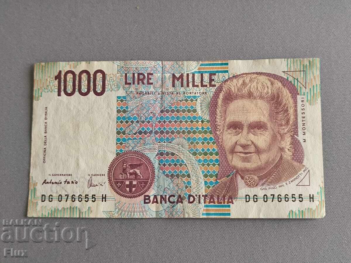 Τραπεζογραμμάτιο - Ιταλία - 1000 λίρες | 1990