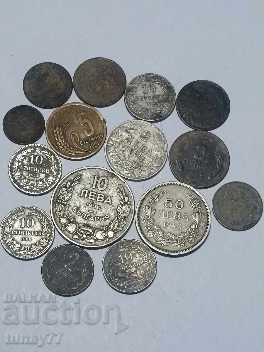 Lot of old coins Lot of old coins