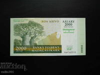 ΜΑΔΑΓΑΣΚΑΡ 2000 2 000 ΑΡΙΑΡΙ 2008 ΝΕΑ UNC