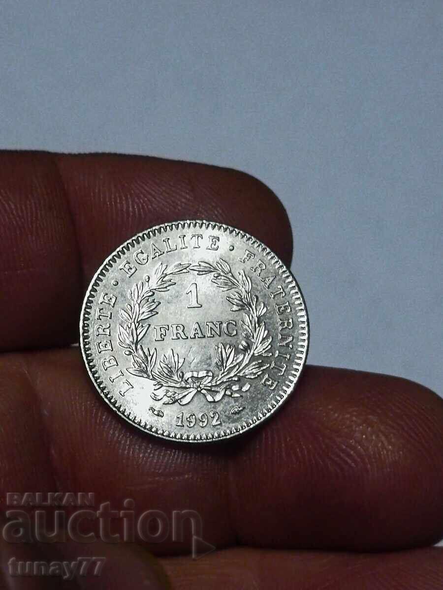 1 Franc 1992