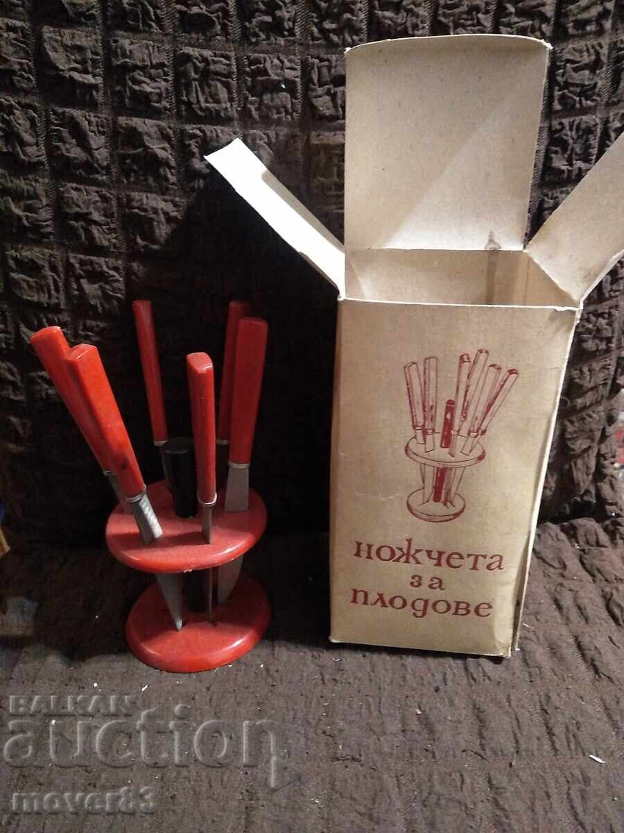 Set de cuțite pentru fructe