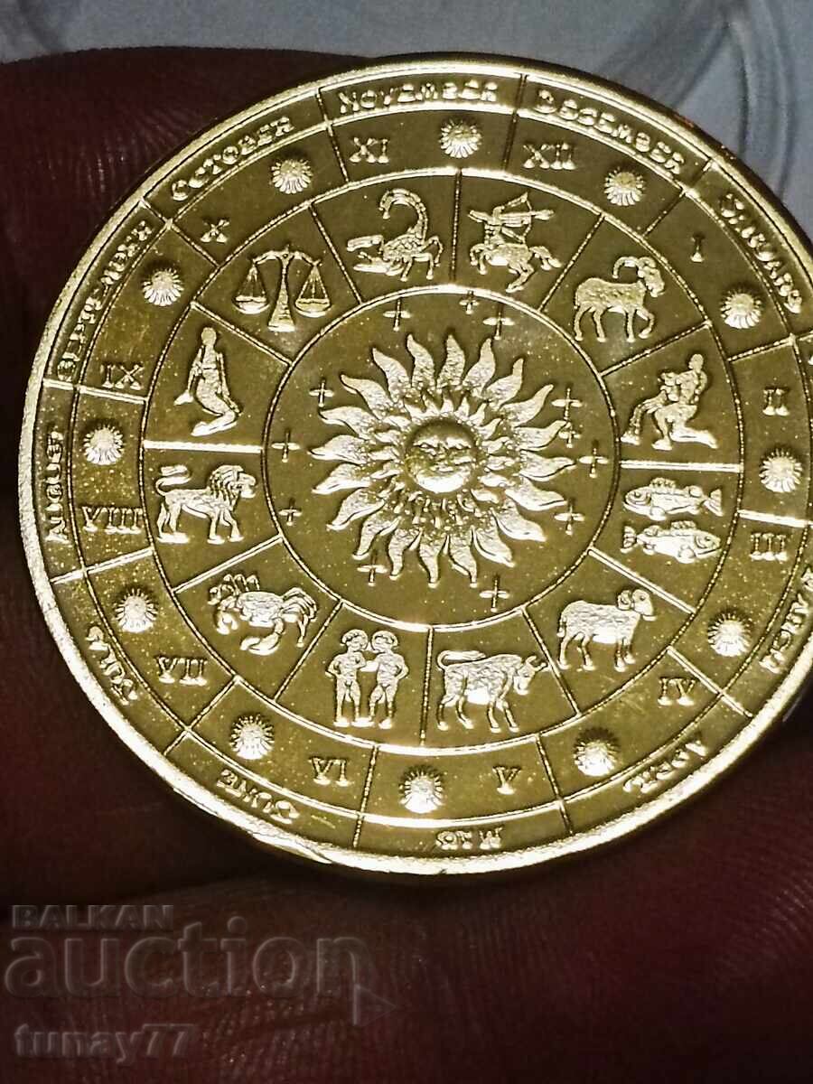 Licitație Monedă norocoasă zodiacală 40 mm
