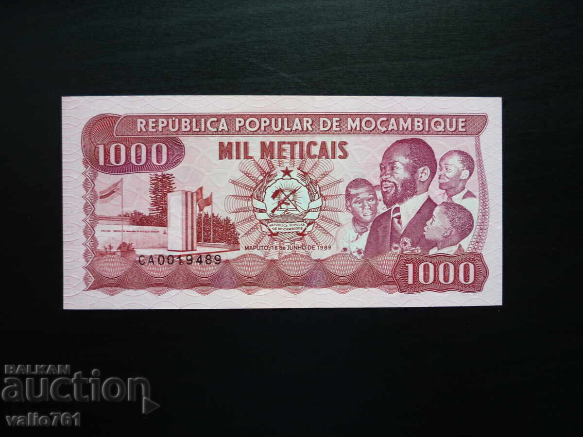 ΜΟΖΑΜΒΙΚ 1000 1.000 ΜΕΤΙΚΑΙ 1989 ΝΕΑ UNC