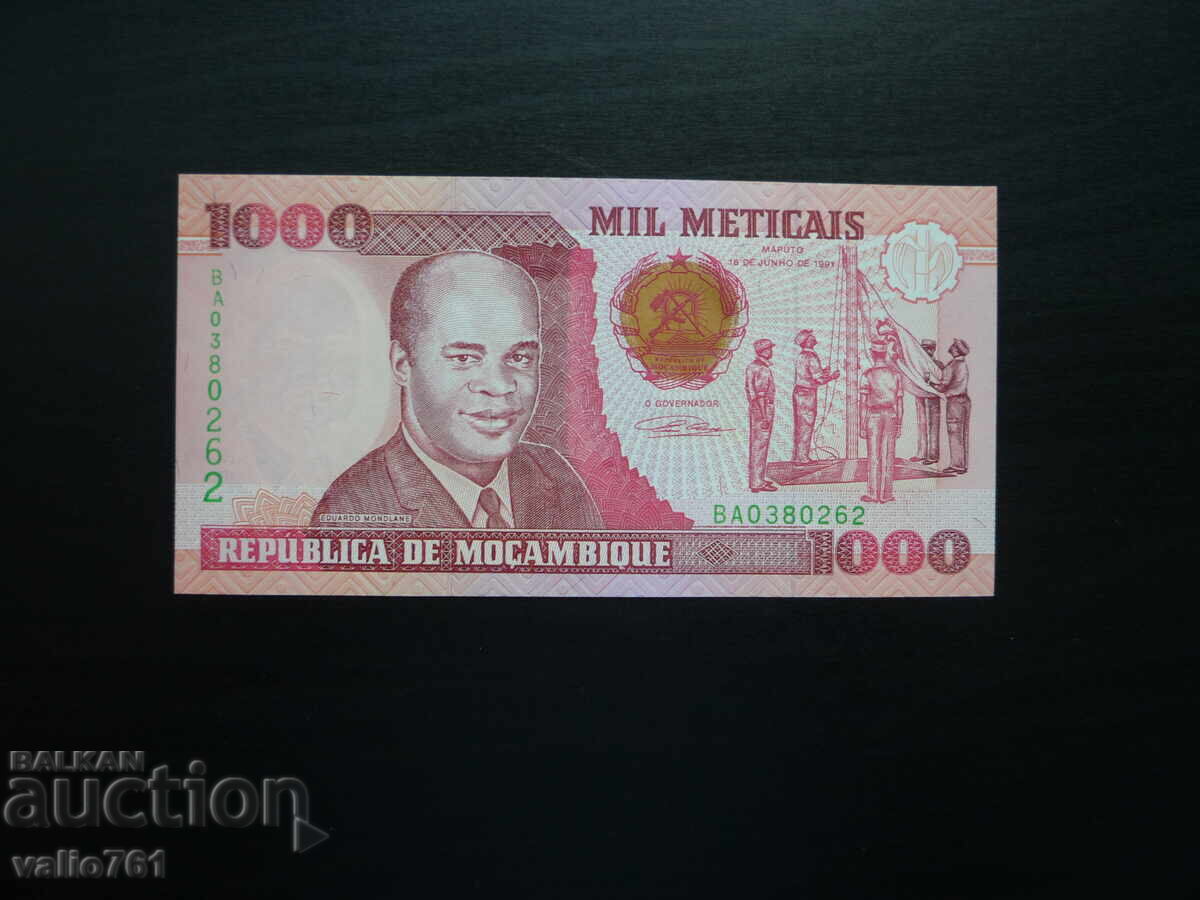 ΜΟΖΑΜΒΙΚ 1000 1.000 ΜΕΤΙΚΑΙ 1991 ΝΕΟ UNC