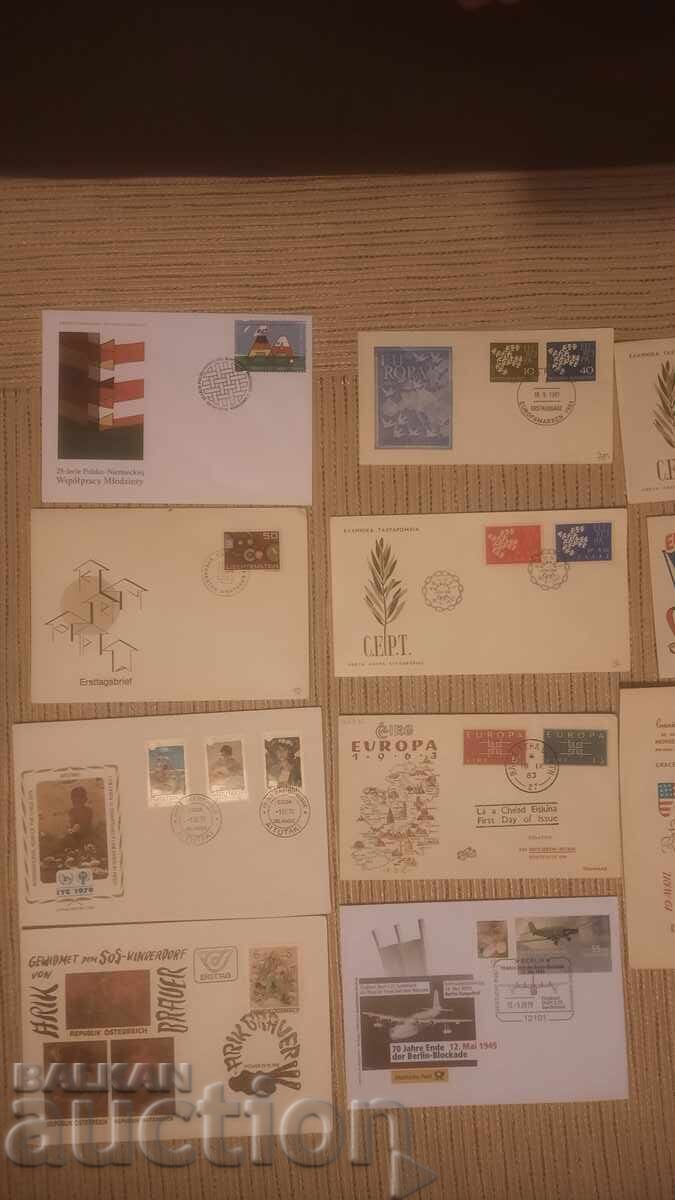 Auction  FIRST DAY COVERS - BZC