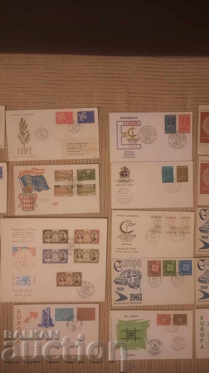 Delivery of FIRST DAY COVERS - BZC