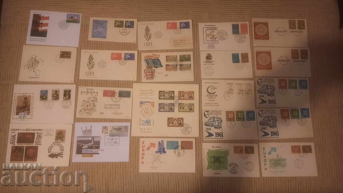 FIRST DAY COVERS - BZC