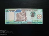 MOZAMBIC 200000 200 000 METICAIS 2003 NOUĂ UNC