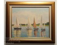 Анатоли Панагонов - маслени бои на платно, 51 х 59 см.