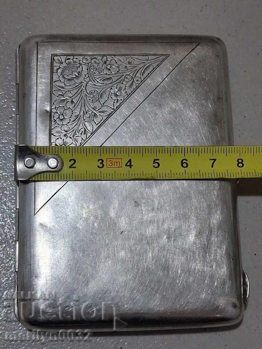 Сребърна Табакера 875/1000 сребро 159,58 гр 1920-30год СССР - 5 Сребърна Табакера 875/1000 сребро 159,58 гр 1920-30год СССР - 5