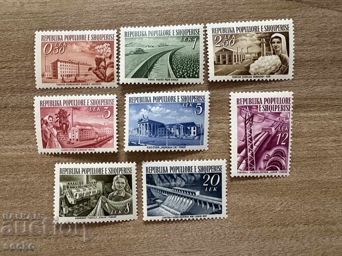 Αλβανία - Αποκατάσταση της χώρας (1953) MNH