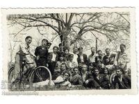 1950 FOTOGRAFIE MICĂ VECHE VARNA TRACATA GIMNAZIASTI CLASA VII E708