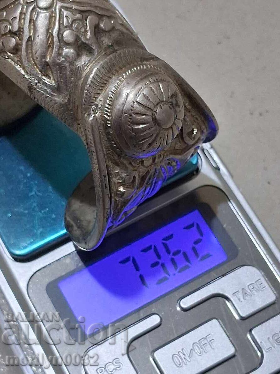 Αναγεννησιακό ασημένιο βραχιόλι σφεντόνα, sachan, κοσμήματα, ασήμι - 5 Αναγεννησιακό ασημένιο βραχιόλι σφεντόνα, sachan, κοσμήματα, ασήμι - 5