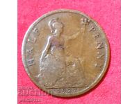 Ηνωμένο Βασίλειο - 1/2 πένες του 1927