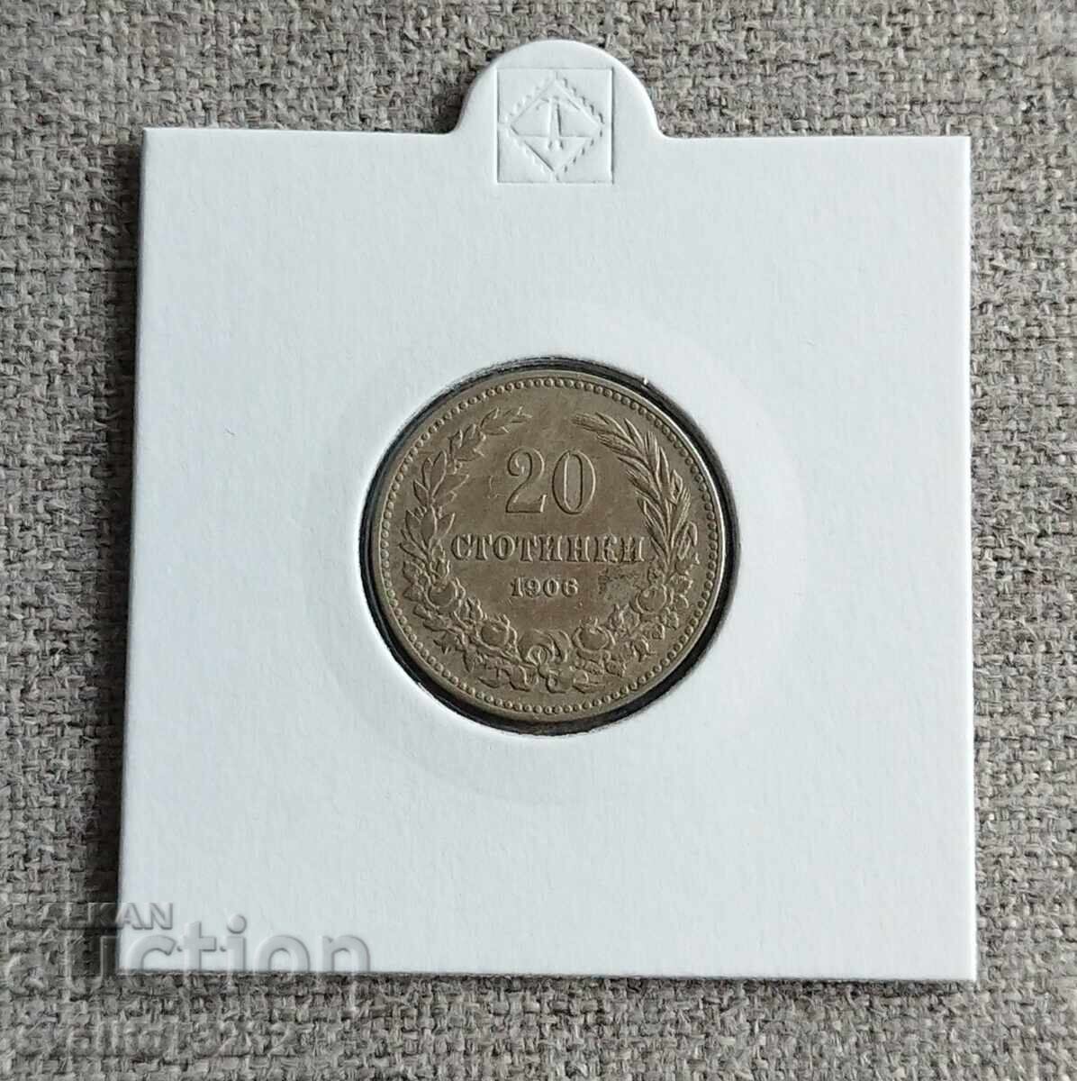 20 cents 1906 20 cents 1906