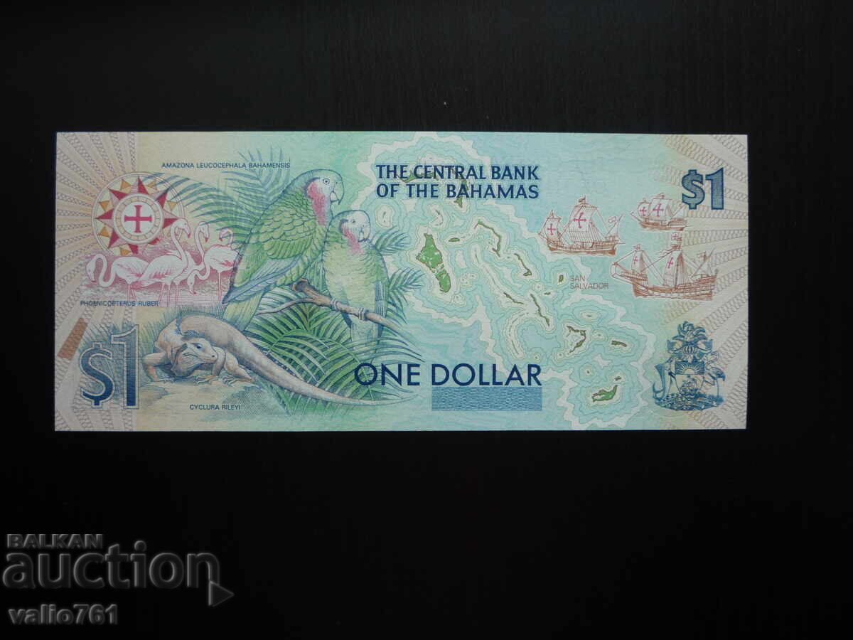 BAHAMAS ISLANDS BAHAMAS 1 DOLLAR 1992 NEW UNC JUBILEE with price 30.00 BGN | € 15.34