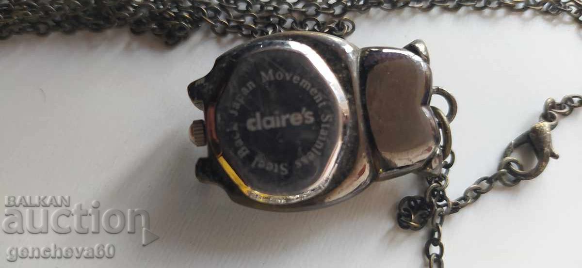 Κολιέ με μενταγιόν ρολόι Κουκουβάγια και άλλο χειροποίητο - 5 Κολιέ με μενταγιόν ρολόι Κουκουβάγια και άλλο χειροποίητο - 5