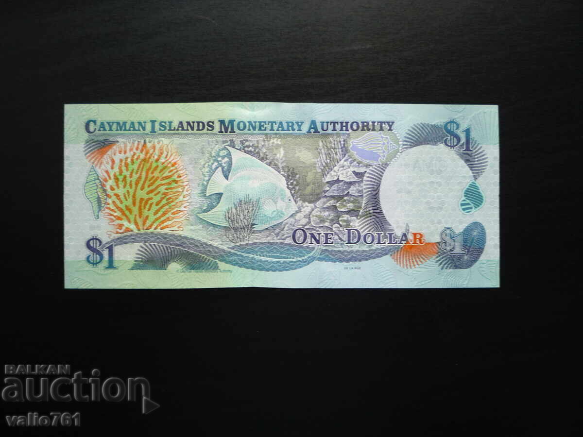 КАЙМАНОВИ ОСТРОВИ  1 ДОЛАР  2003   НОВА  UNC  ЮБИЛЕЙНА с цена 22.00 лв. | € 11.25