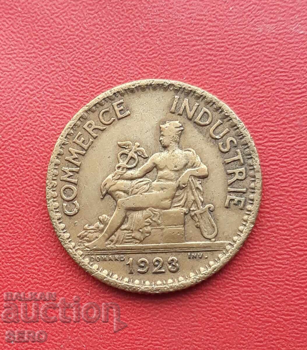 Γαλλία-1 φράγκο 1923 με τιμή 0.60 BGN | € 0.31