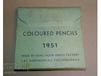 Стари цветни моливи КОХИНОР 1951