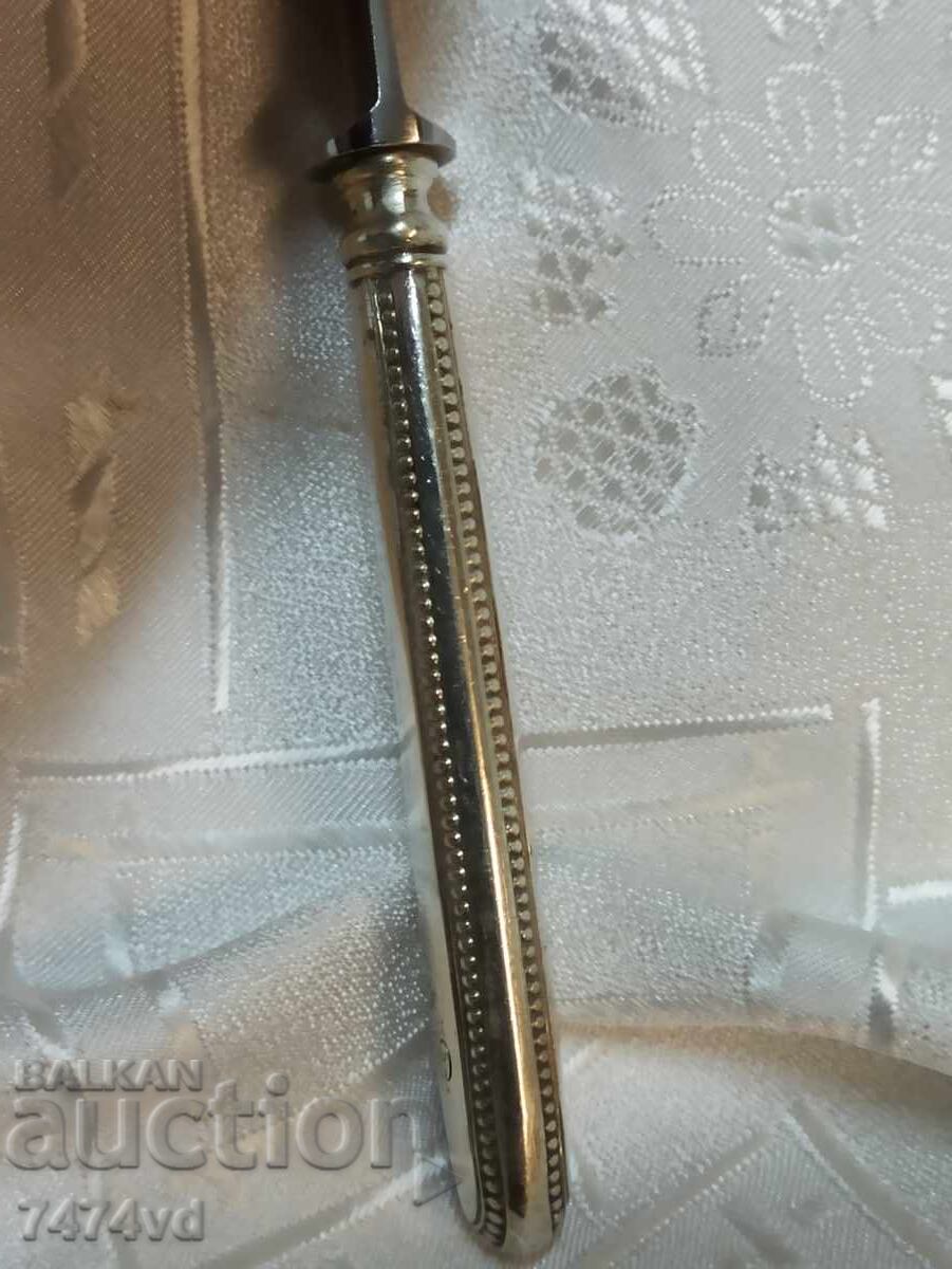 Παράδοση Παλιό ασημένιο μαχαίρι, μήκους 20,5 εκ Παράδοση Παλιό ασημένιο μαχαίρι, μήκους 20,5 εκ