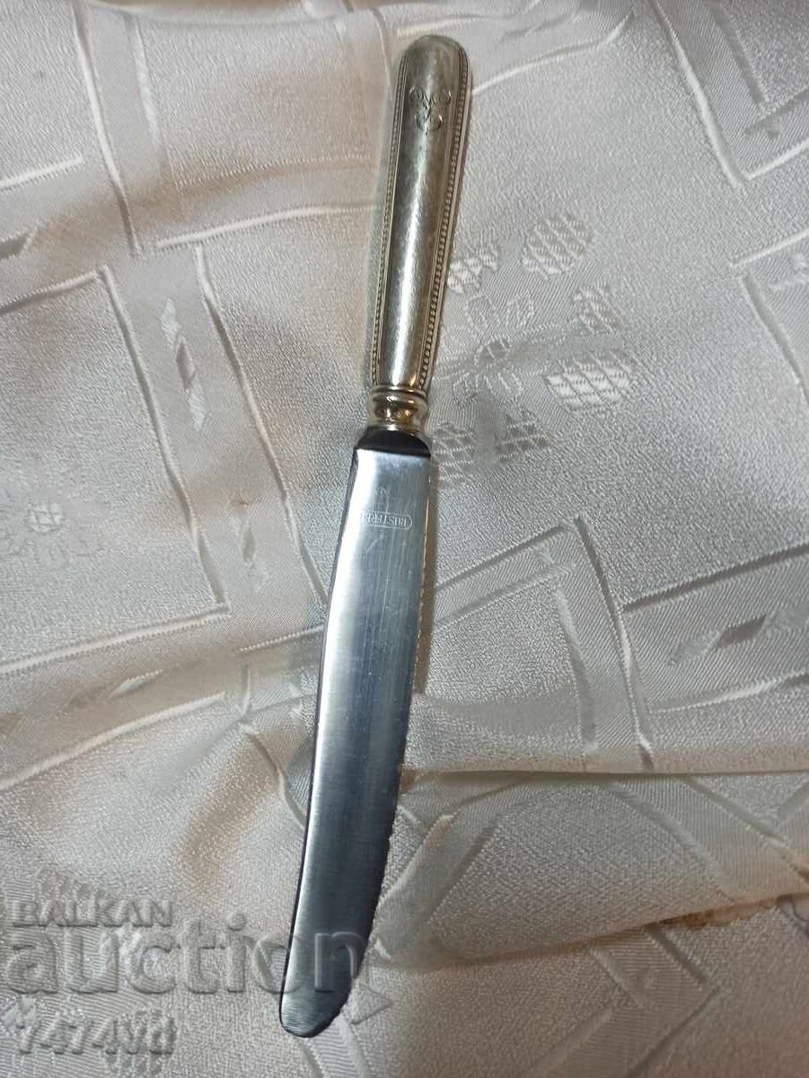 Παλιό ασημένιο μαχαίρι, μήκους 20,5 εκ Παλιό ασημένιο μαχαίρι, μήκους 20,5 εκ