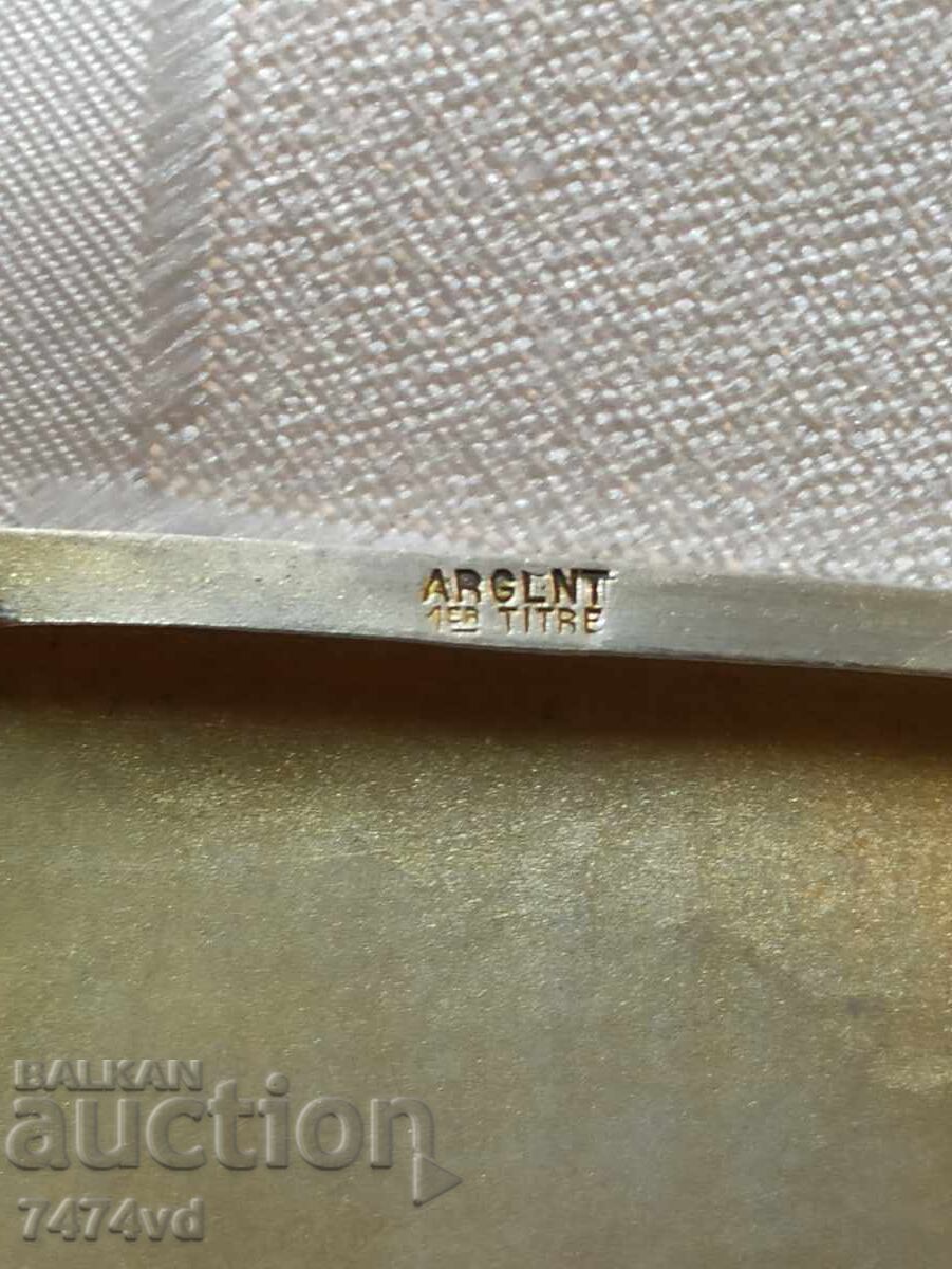 Tabacheră din argint - 80 g, argint francez .950 (1er titre) - 6 Tabacheră din argint - 80 g, argint francez .950 (1er titre) - 6