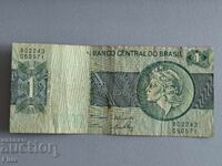 Τραπεζογραμμάτιο - Βραζιλία - 1 κρουζέιρο | 1970
