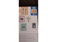 Philatelic postal blocks
