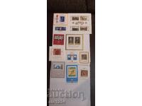 Philatelic postal blocks