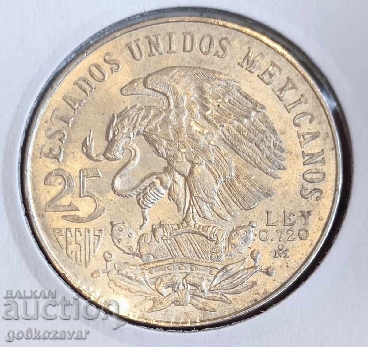 Mexico 25 pesos 1968 Silver! UNC! with price 61.00 BGN | € 31.19 Mexico 25 pesos 1968 Silver! UNC! with price 61.00 BGN | € 31.19