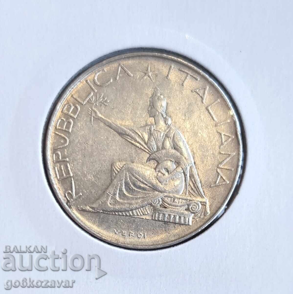 Ιταλία 500 λίρες 1961 Ασήμι! Ιταλία 500 λίρες 1961 Ασήμι!