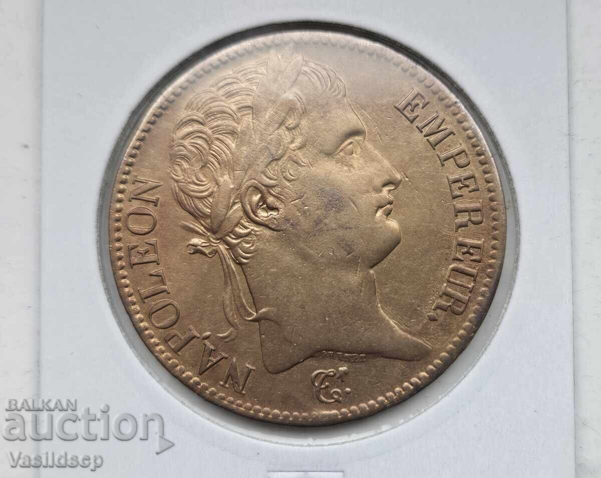 5 Franci 1809 litera A! Argint. Foarte rară 5 Franci 1809 litera A! Argint. Foarte rară