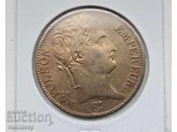 5 франка 1809 буква А! Сребро.Изкл.рядка