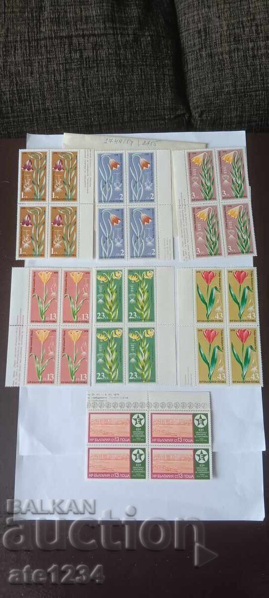 O mulțime de mărci poștale filatelie caret - 5