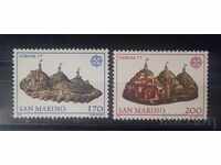 San Marino 1977 Europe CEPT Buildings MNH