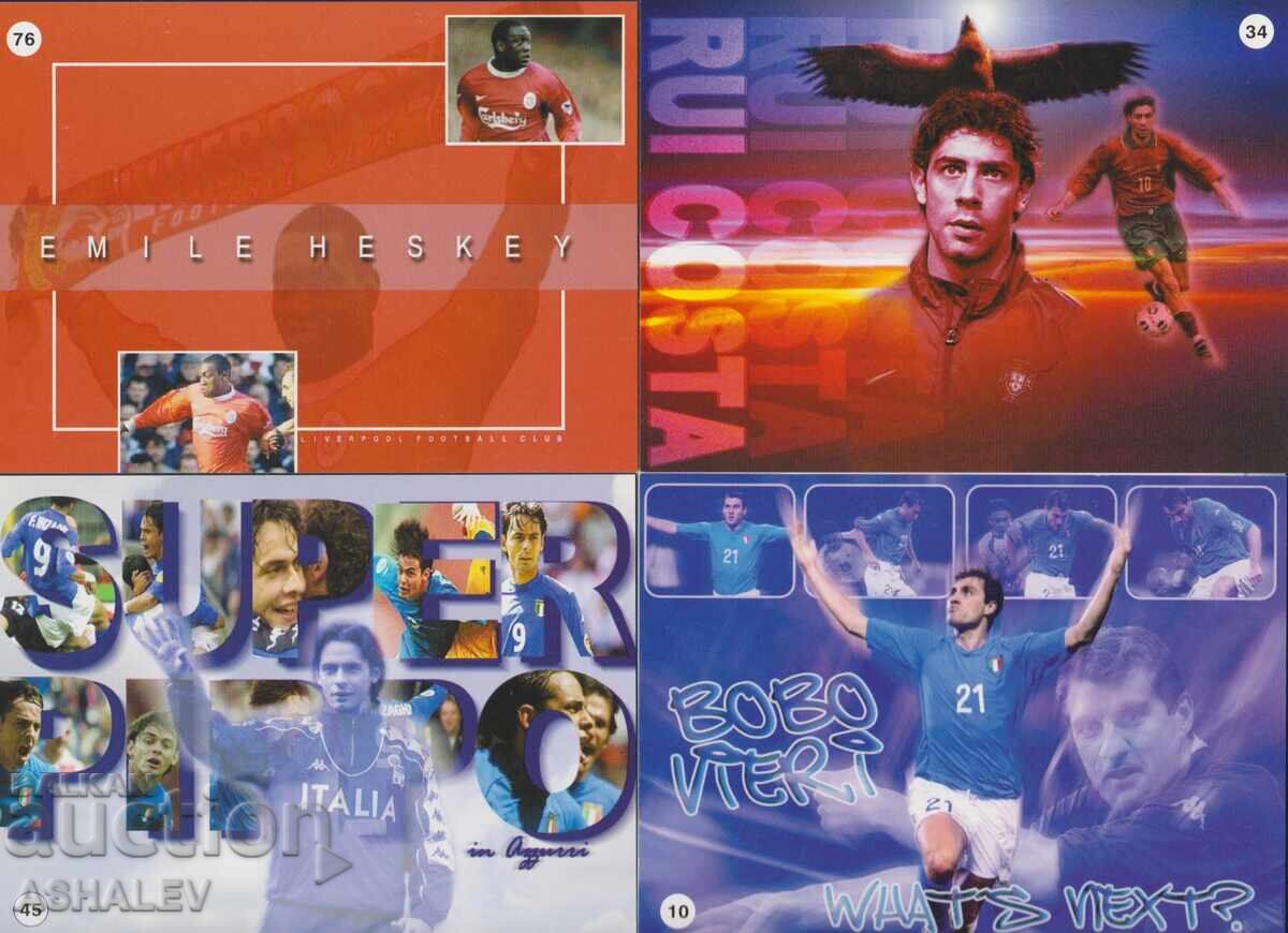 Football - Holy Stars 4 cards Football - Holy Stars 4 cards