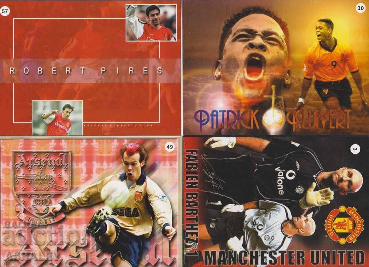 Fotbal - Stelele sfinte 4 carduri Fotbal - Stelele sfinte 4 carduri