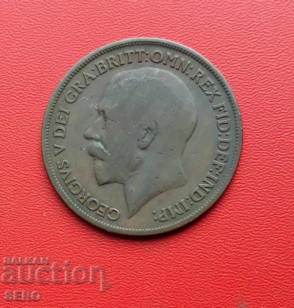 Marea Britanie - 1 penny 1914 cu preț 0.61 BGN | € 0.31