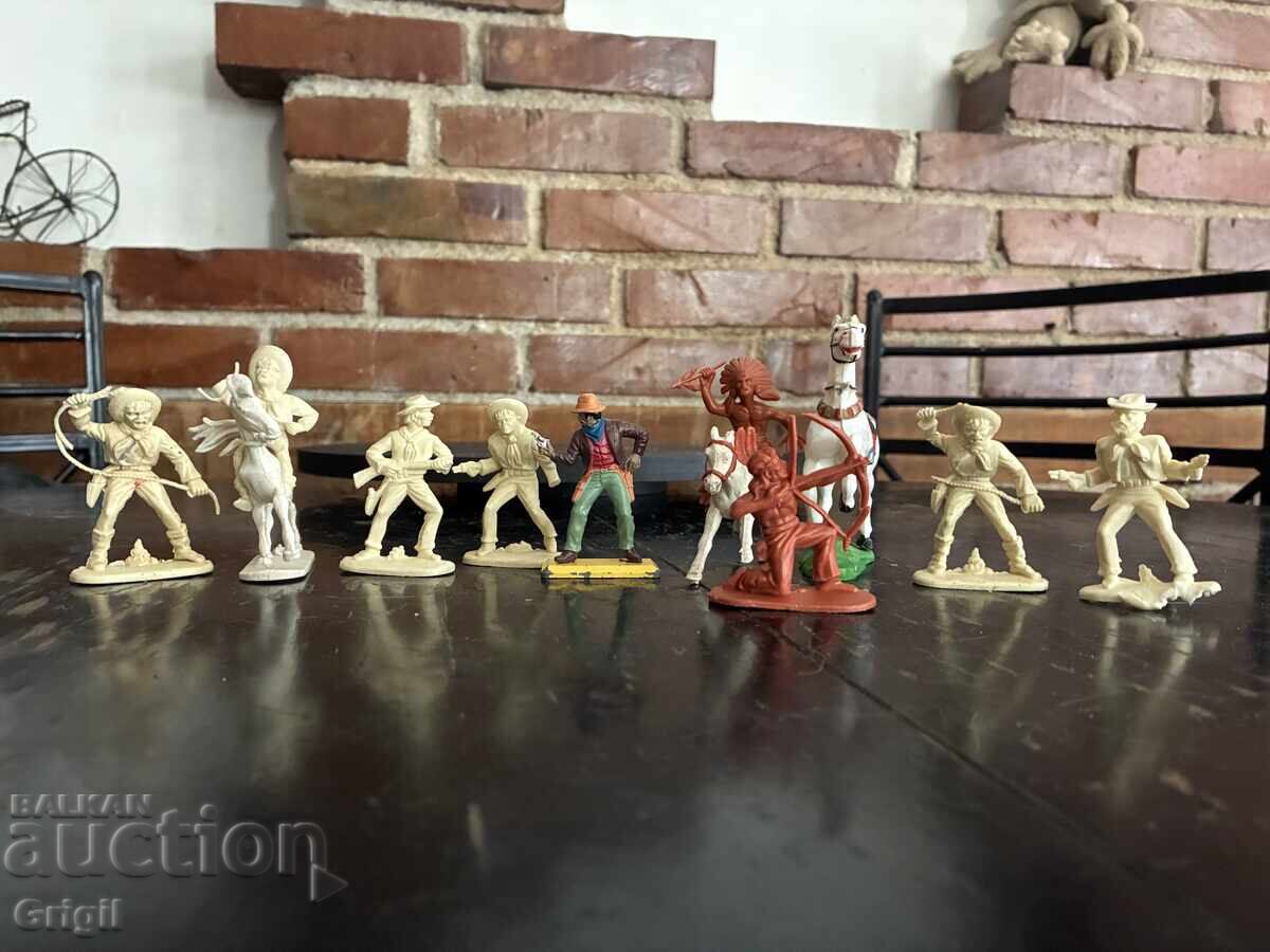 Old Figures Soldiers Indians Cowboys Hong Kong Old Figures Soldiers Indians Cowboys Hong Kong