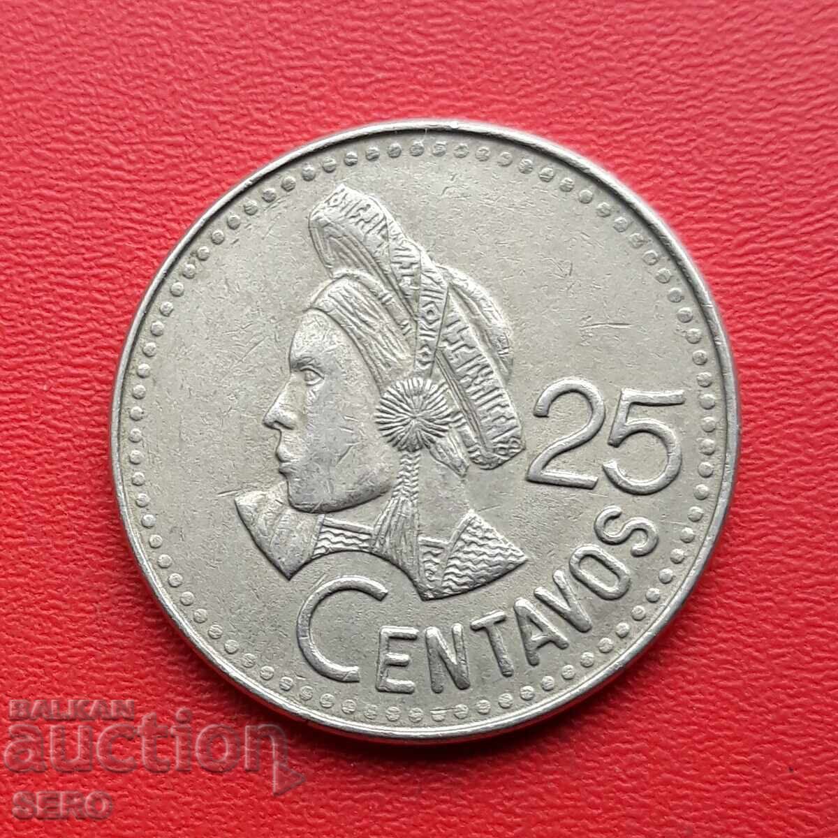 Guatemala - 25 centavos 1990