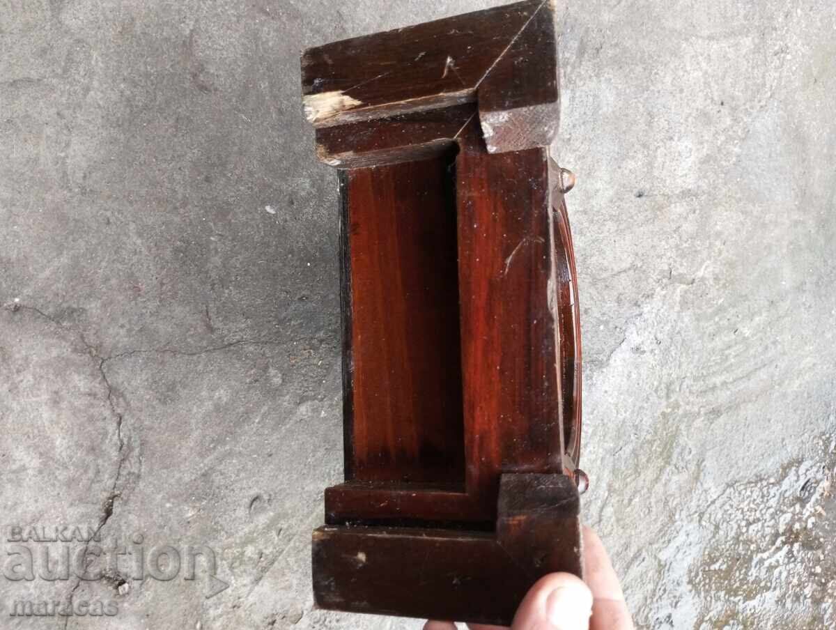 Auction  Wooden box from a table clock
