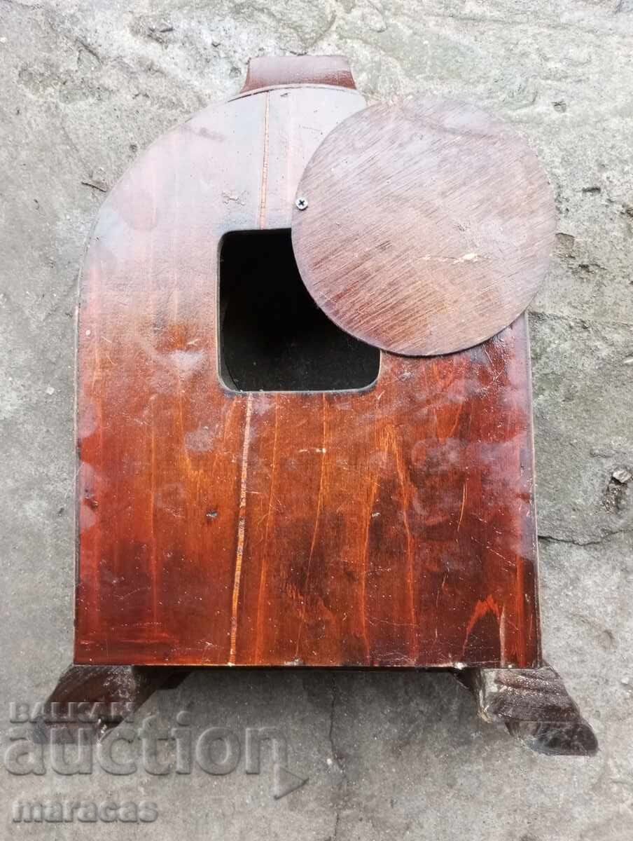 Wooden box from a table clock - 5