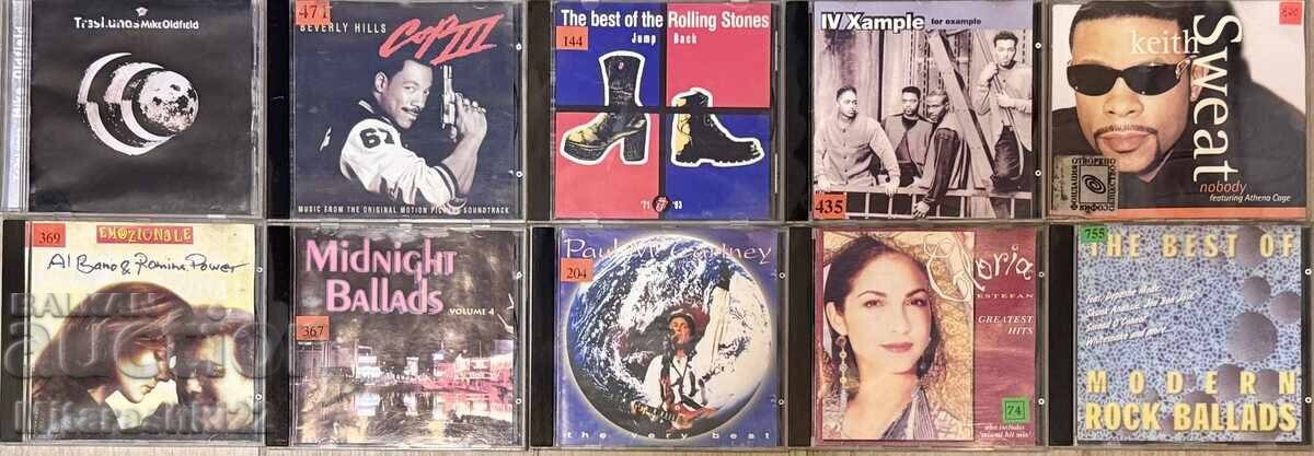 DISCS, CD-s WITH MUSIC MP3/CD - 10PCS DISCS, CD-s WITH MUSIC MP3/CD - 10PCS