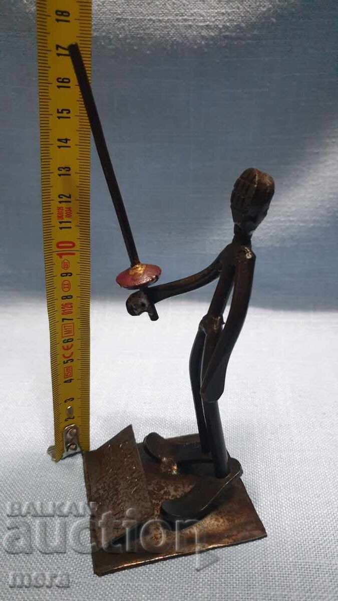 Delivery of Metalwork for a fencer Delivery of Metalwork for a fencer