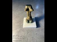 TORSO - NAKED FEMALE BODY - EROTICA - BRONZE - MARBLE