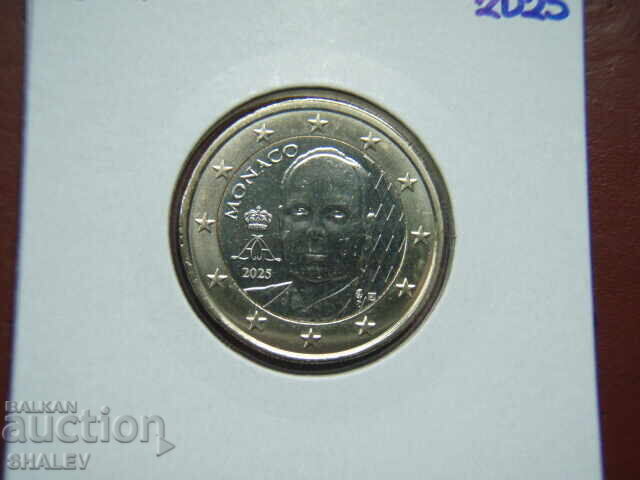 1 Euro 2025 Monaco - Uncirculated 1 Euro 2025 Monaco - Uncirculated