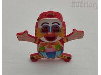 CLOWN CHOCOLATE EGG KINDER 1994