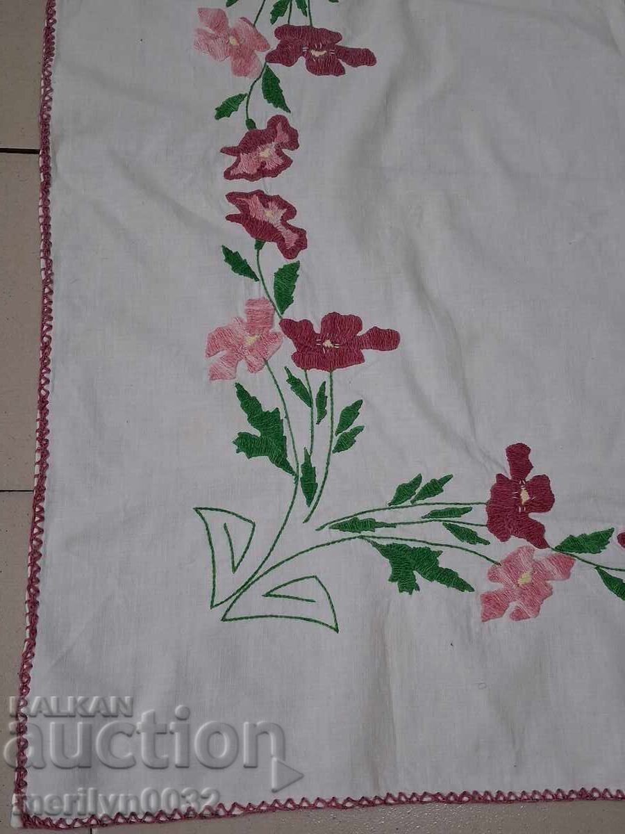 Παλιό κεντημένο τραπεζομάντιλο milo Βουλγαρικό κεντητικό χαλί - 6 Παλιό κεντημένο τραπεζομάντιλο milo Βουλγαρικό κεντητικό χαλί - 6